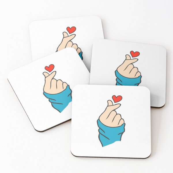 Item preview, Korean heart hand sign designed and sold by RemonMichel.