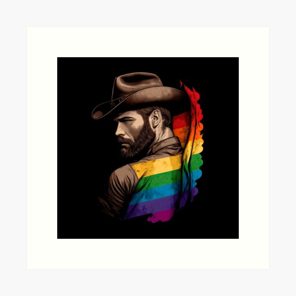 Gay Cowboy Art Prints for Sale