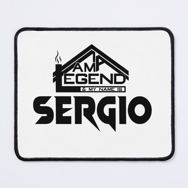 Item preview, I am a Legend & My Name Is Sergio ( I am Legendary ) designed and sold by koreatvtea.
