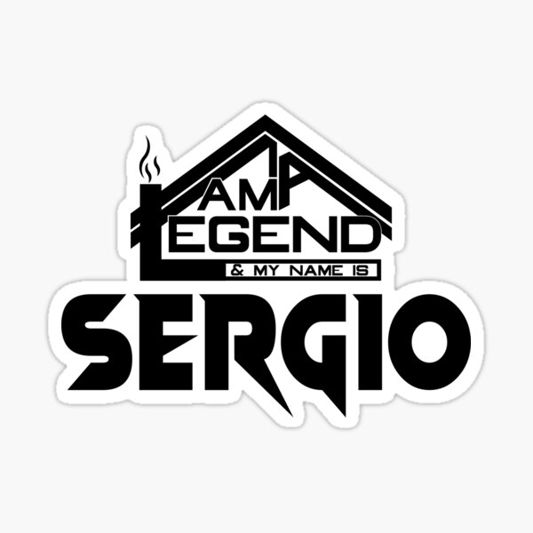 Artikel-Vorschau von  Ich bin eine Legende und mein Name ist Sergio (ich bin legendär), designt und verkauft von koreatvtea.