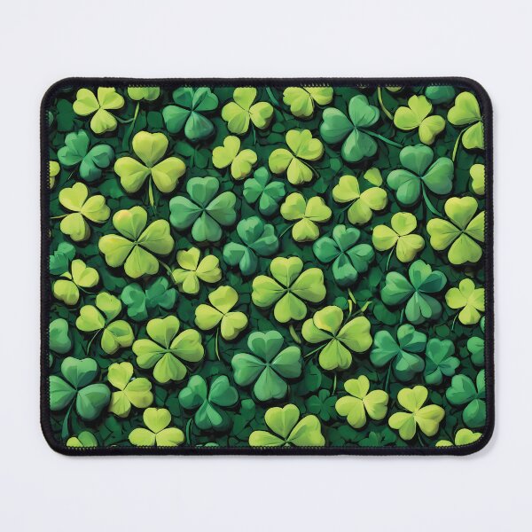 Item preview, Clover background. A pattern for St Patrick's Day. designed and sold by twisted-dot.