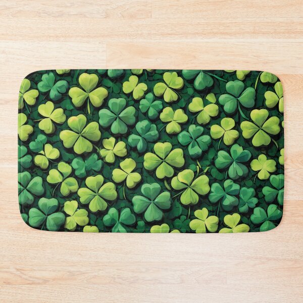 Item preview, Clover background. A pattern for St Patrick's Day. designed and sold by twisted-dot.