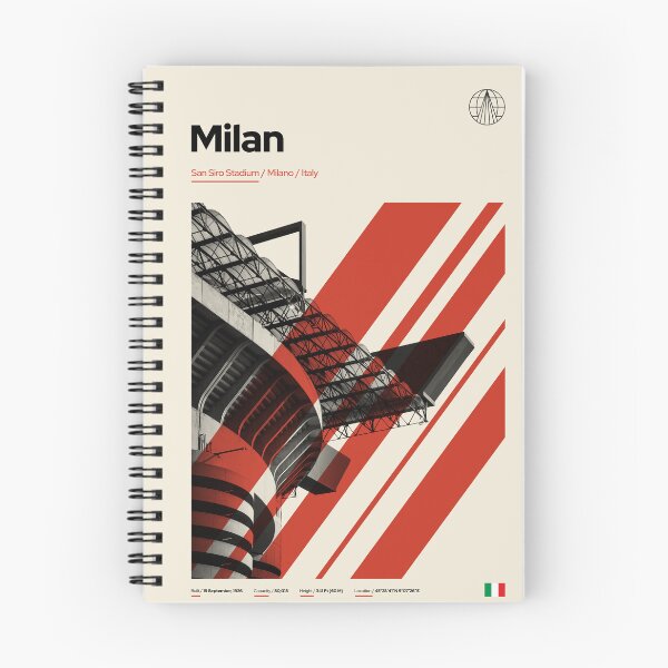Item preview, Vintage San Siro Stadium AC Milan Italy Architecture designed and sold by mattjsykes.