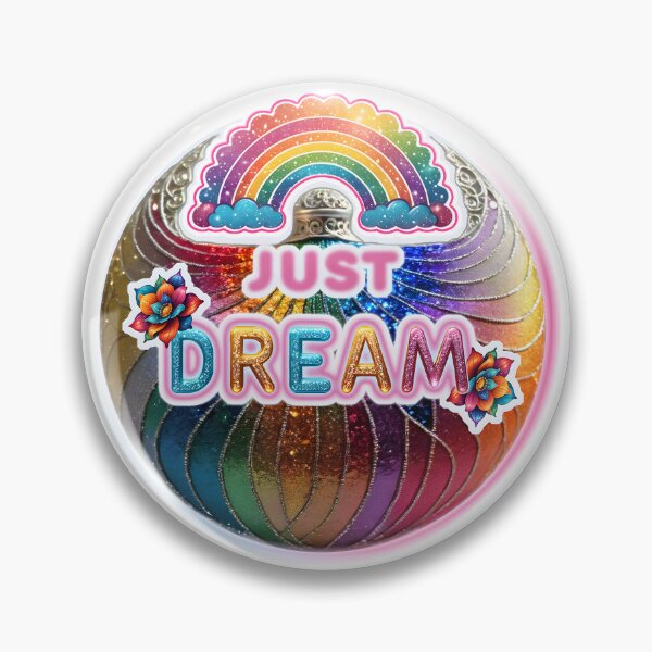 Item preview, Just Dream colorful rainbow with flowers designed and sold by shopsmarty.