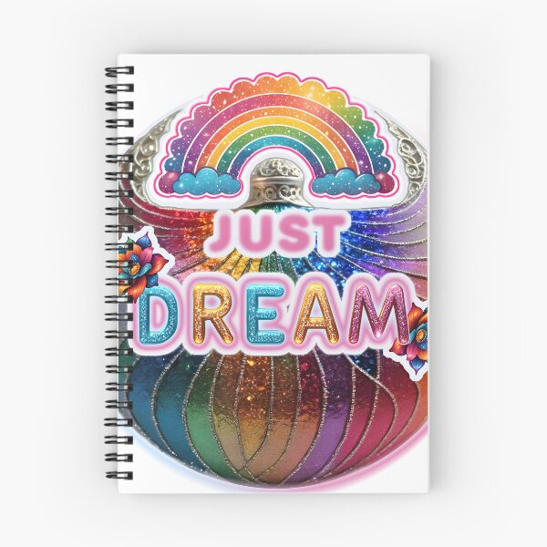 Item preview, Just Dream colorful rainbow with flowers designed and sold by shopsmarty.