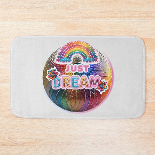 Item preview, Just Dream colorful rainbow with flowers designed and sold by shopsmarty.