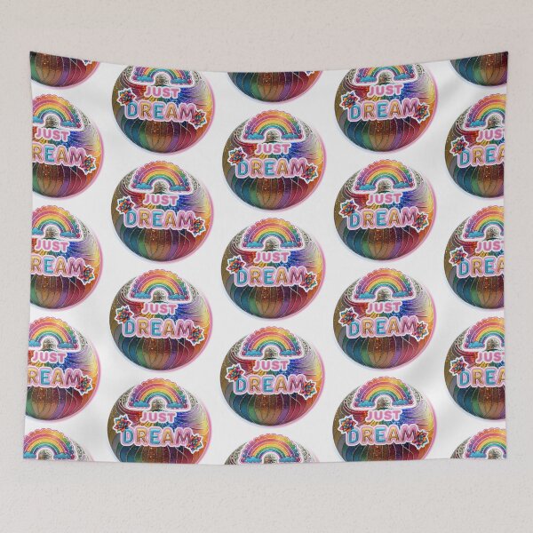 Item preview, Just Dream colorful rainbow with flowers designed and sold by shopsmarty.