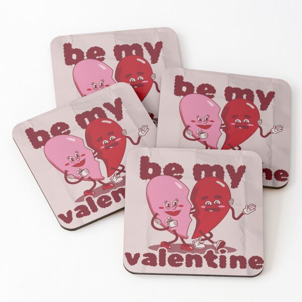 Item preview, Be My Valentinte -  Mascot Characters designed and sold by Artwithkat.