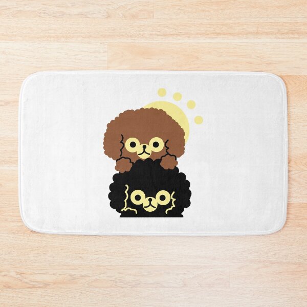 Item preview, Furry Friends Cute Dogs Fluffy Toy Poodles designed and sold by oneskyoneland.