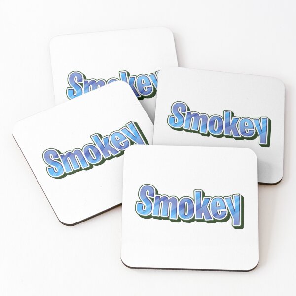 Item preview, Smokey text sticker designed and sold by Sticktle.