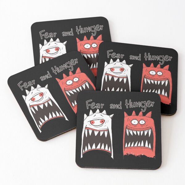 Item preview, Fear and Hunger - Horror scary monsters designed and sold by TheRealmWithin.