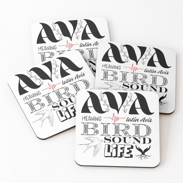 Item preview, AVA Name for Birthday Ava Name Meaning Personalized Gift designed and sold by CyberArtistOne.