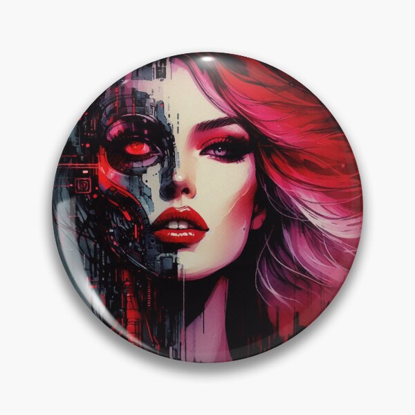 Artikelvorschau, Cyberpunk Femme Fatale Neon Noir entworfen und verkauft von RESToRAPTOR.