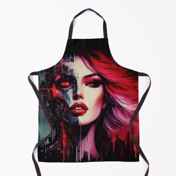 Item preview, Cyberpunk Femme Fatale neon noir designed and sold by RESToRAPTOR.