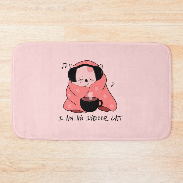 Item preview, I am an indoor cat - cute introvert cat designed and sold by stayartsy07.