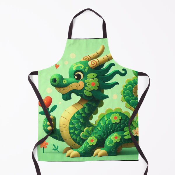 Aperçu de l'œuvre Dragon en bois vert créée et vendue par Echonn.