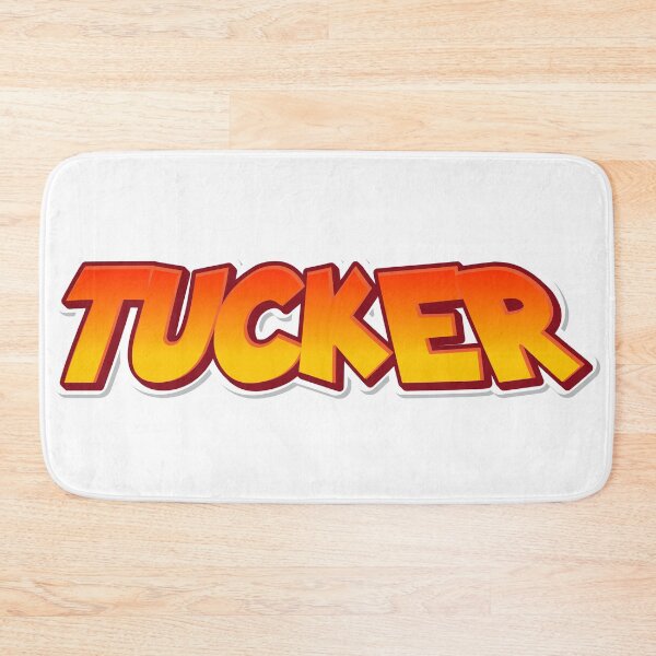 Item preview, TUCKER text sticker designed and sold by Sticktle.