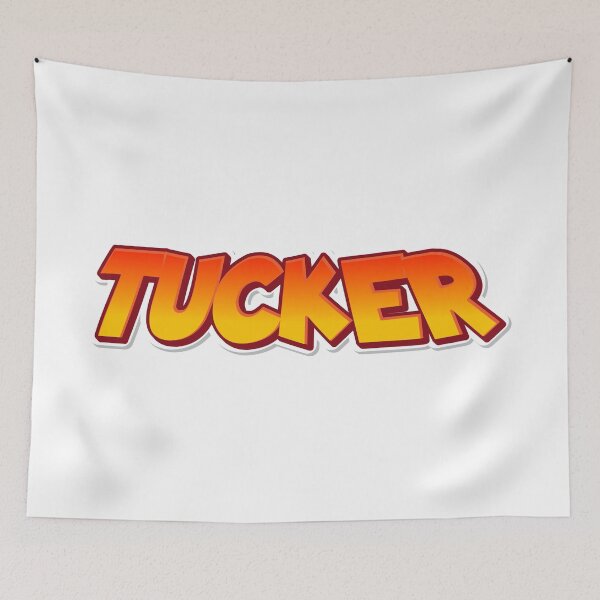 Item preview, TUCKER text sticker designed and sold by Sticktle.