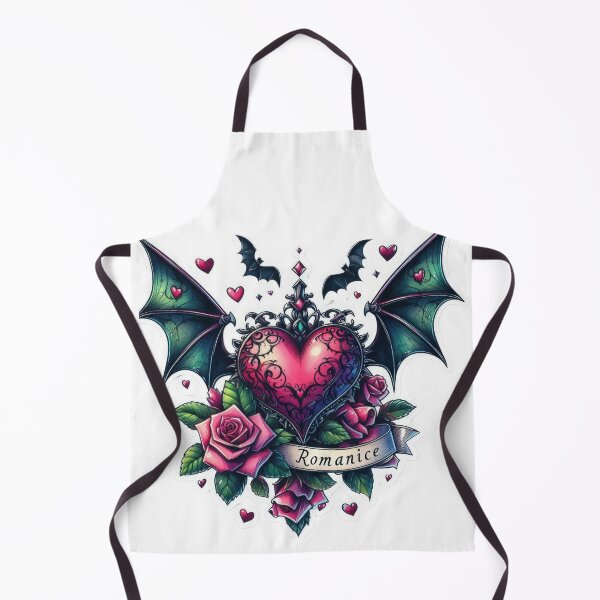 Item preview, Gothic heart with bat wings goth valentines day Sticker designed and sold by Expressions-Sel.