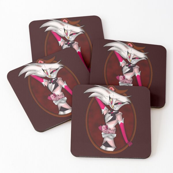 Item preview, Hazbin Hotel AngelDust and Fat Nuggets portrait  designed and sold by Thehazbeansky1.