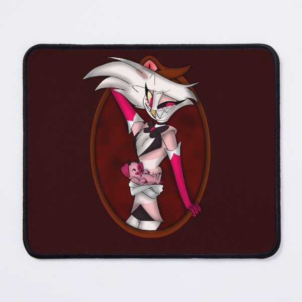 Item preview, Hazbin Hotel AngelDust and Fat Nuggets portrait designed and sold by Thehazbeansky1.