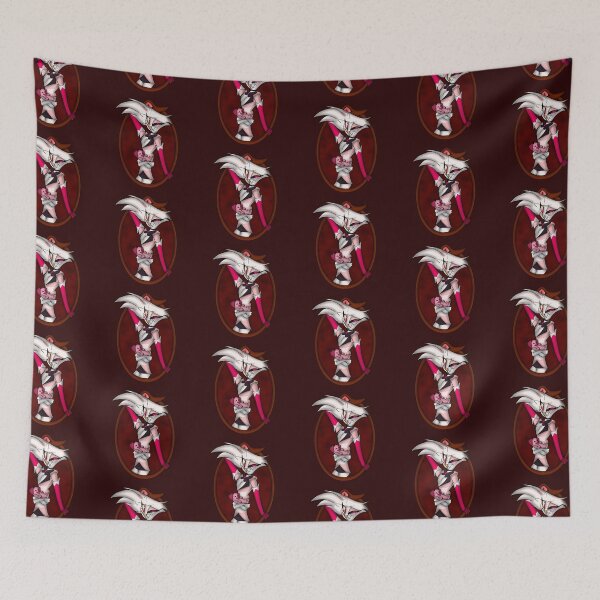 Item preview, Hazbin Hotel AngelDust and Fat Nuggets portrait  designed and sold by Thehazbeansky1.
