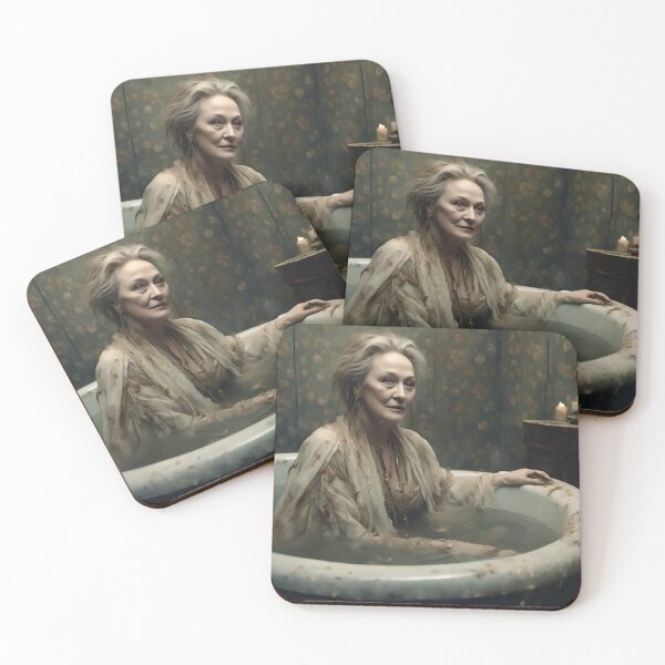 Item preview, Meryl Streep bath designed and sold by Joanne Walsh.