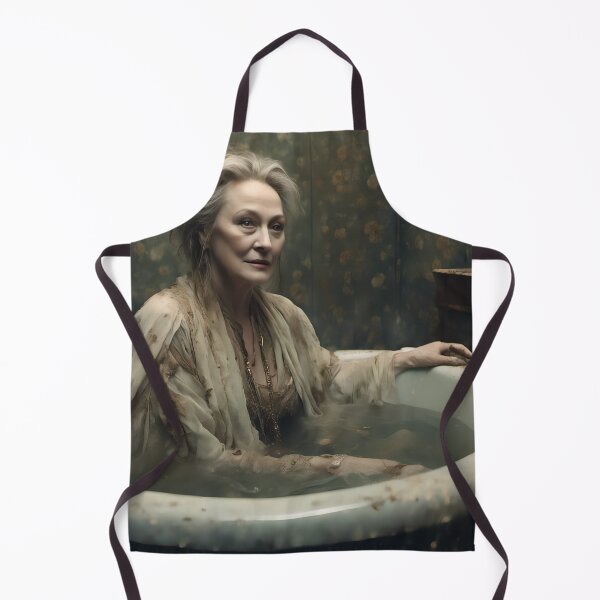 Item preview, Meryl Streep bath designed and sold by Joanne Walsh.