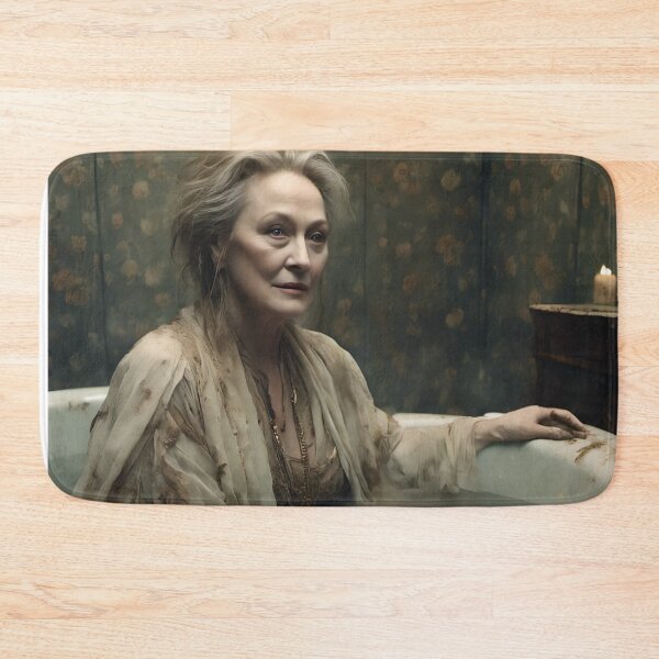 Item preview, Meryl Streep bath designed and sold by Joanne Walsh.