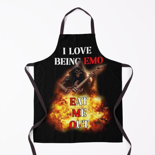 Item preview, i love being emo badass skeleton meme designed and sold by InMyMentalEra.