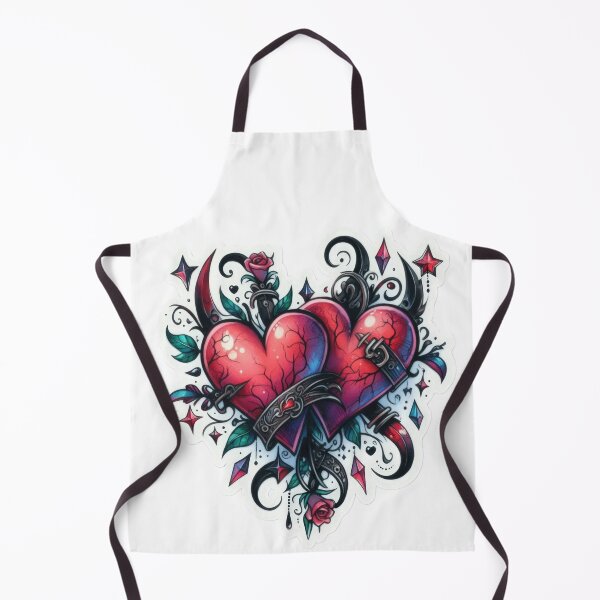 Item preview, Gothic valentines day hearts goth Sticker designed and sold by Expressions-Sel.