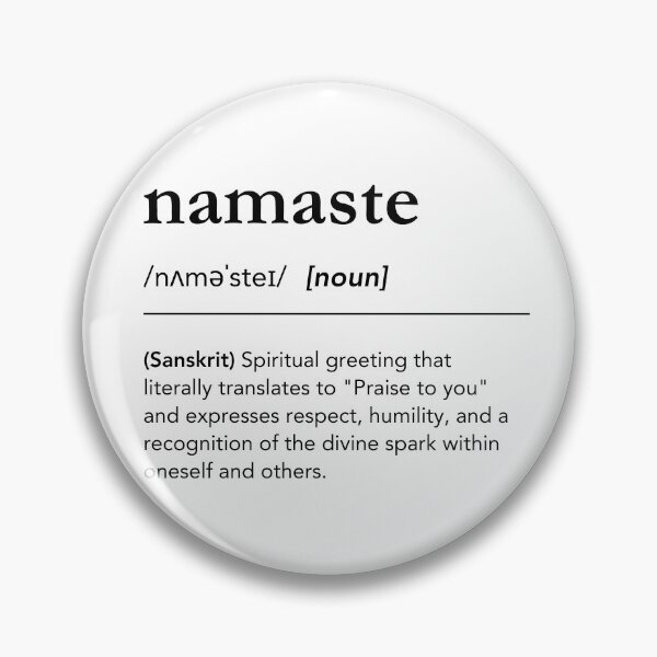 Item preview, Namaste, definition of namaste, meaning of namaste, yoga greeting, sanskrit, yoga lover designed and sold by lagunaklein.
