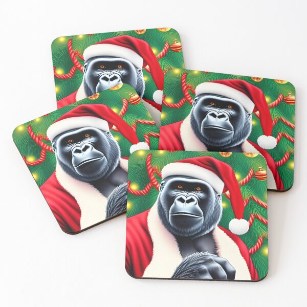 Item preview, Festive Ape - Holiday Spirit designed and sold by artwaves.