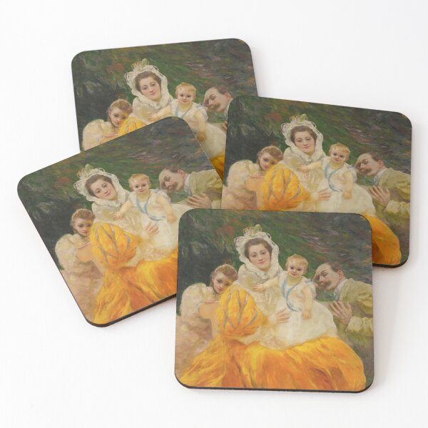 Item preview, The Yellow Dress (1896) - Gaston La Touche designed and sold by SALON DES ARTS.