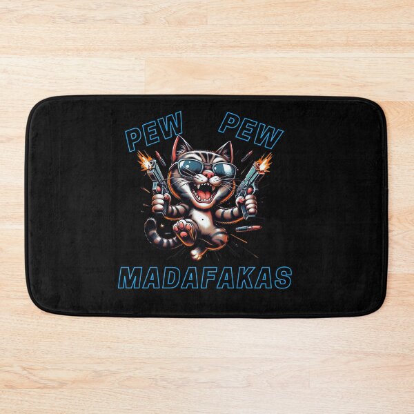 Item preview, Funny cat: Pew Pew Madfakas designed and sold by Sovi14.