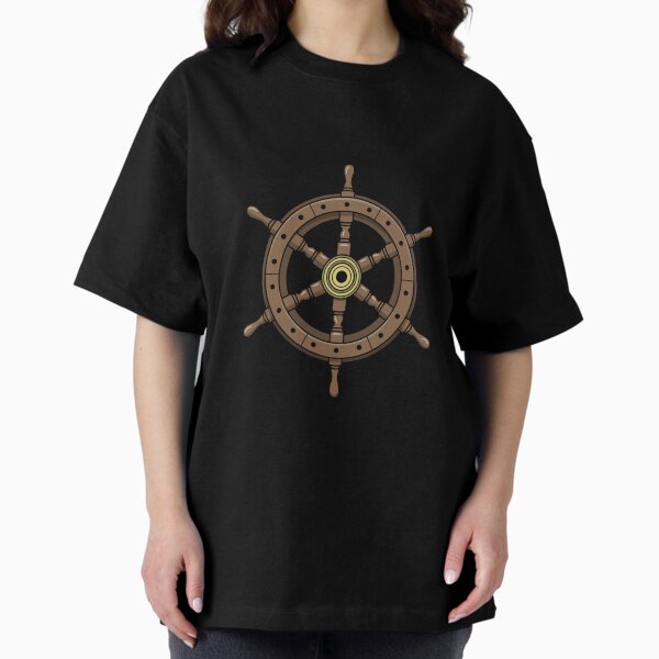 Item preview, Wooden Ship's Wheel designed and sold by Pine & Panda.