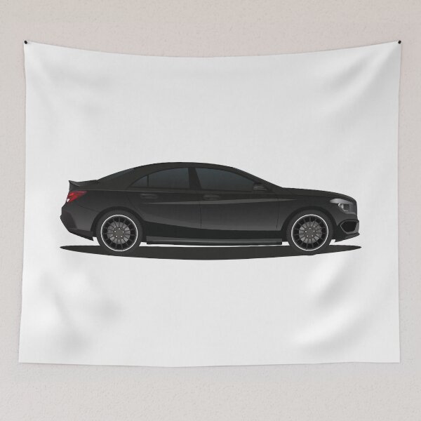 Item preview, C117 CLA45 Car Art Black designed and sold by ed-designs.