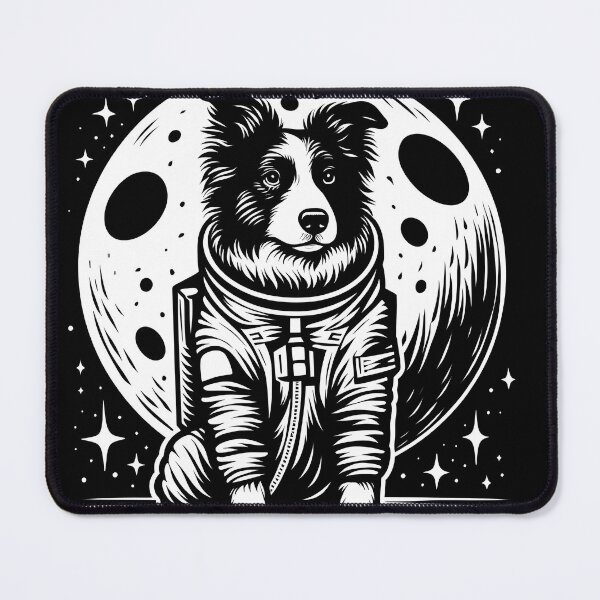 Item preview, Border Collie Astronaut designed and sold by atkindesign.