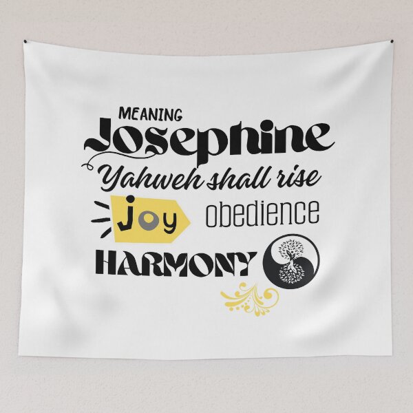 Item preview, Josephine Name for Birthday Josephine Name Meaning Personalized Gift designed and sold by CyberArtistOne.