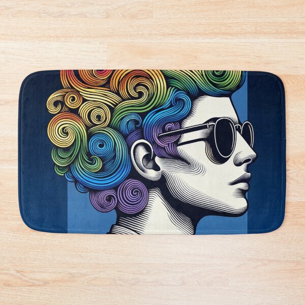 Item preview, Vibrant Hair, Profile of Modernity designed and sold by PrideDownUnder.