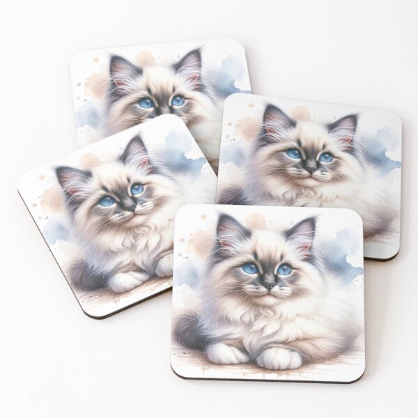 Item preview, Beauty of Sacred Birman designed and sold by CardsStudio.