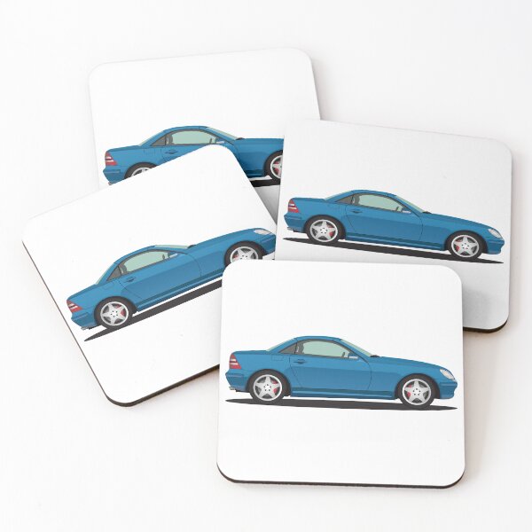 Item preview, R170 SLK200 Car Art Blue designed and sold by ed-designs.