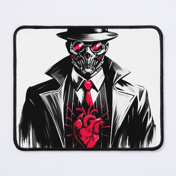 Item preview, Cyberpunk Noir Detective Heart designed and sold by RESToRAPTOR.