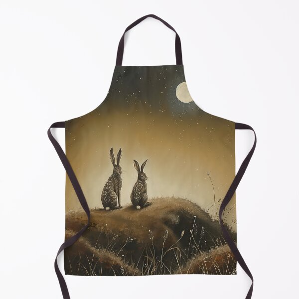 Item preview, Hares on a Hill designed and sold by thewandswant.