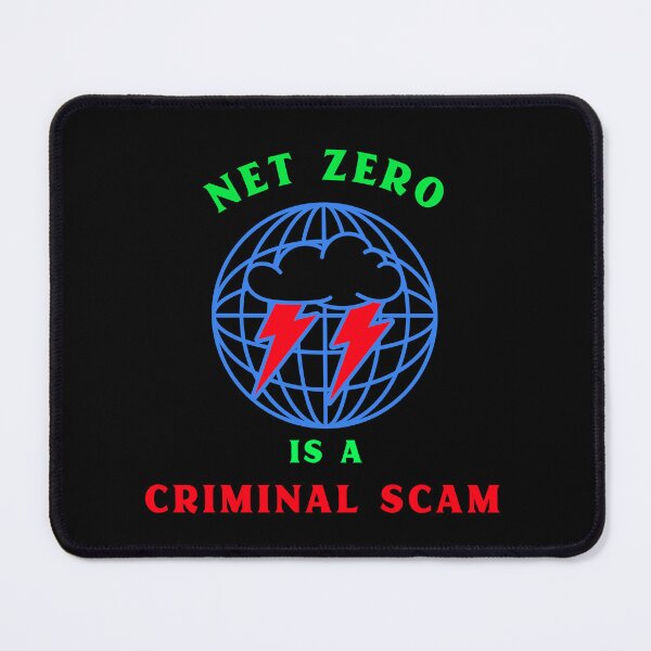 Item preview, Net Zero Scam designed and sold by PurebloodDesign.