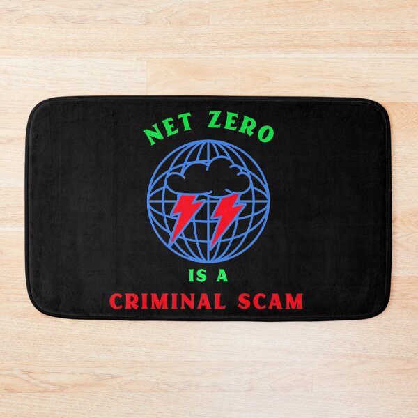 Item preview, Net Zero Scam designed and sold by PurebloodDesign.