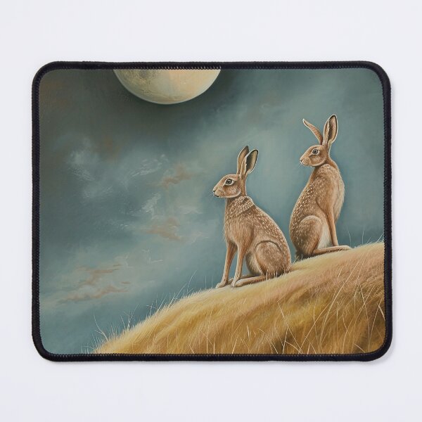 Item preview, Hares on a Hill designed and sold by thewandswant.