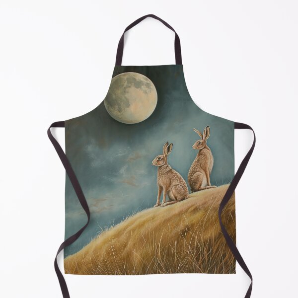Item preview, Hares on a Hill designed and sold by thewandswant.