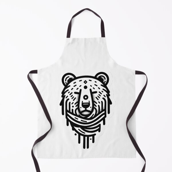 Item preview, Cool Bear Head Outline designed and sold by SimpleP.