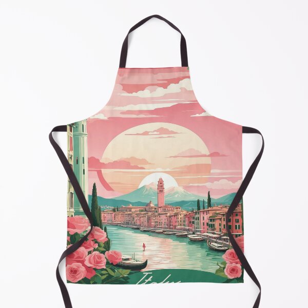 Item preview, Valentines Day Italy Tourism Vintage Poster designed and sold by TravelersGems.